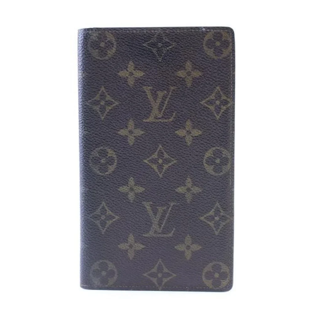 Louis Vuitton Monogram Long Bifold Check Wallet